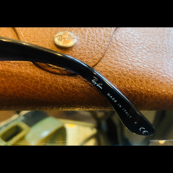 Ray-Ban Blue gradient polarized Sunglasses w case - Picture 3 of 5